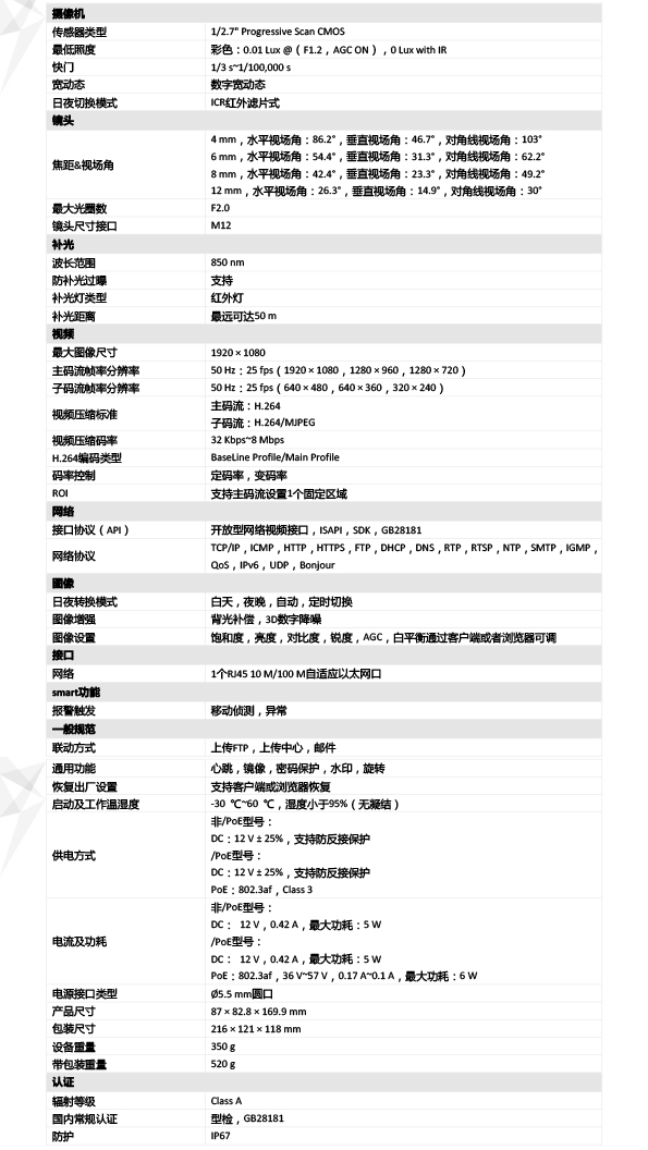 海康威視攝像頭