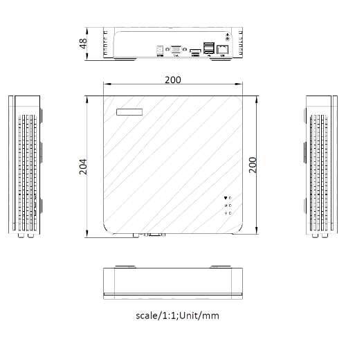 DS-7104N-F1(B)