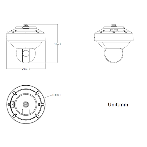 ?？低晹z像機(jī)iDS-2DP2427ZIXS-D系列2400萬270°球型鷹眼