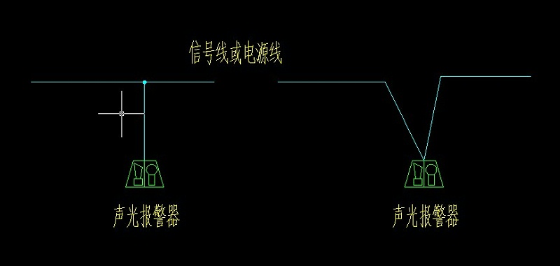 聲光報(bào)警器接線