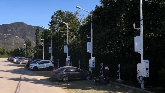 停車站的安防視頻攝像頭和充電樁如何搭配使用